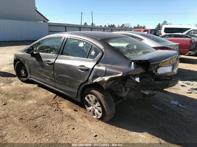 2012 HONDA CIVIC SDN LX VIN: 2HGFB2F53CH559949