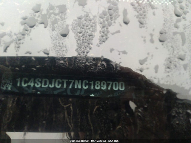 2022 Dodge Durango, VIN: 1C4SDJCT7NC189700