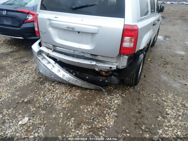 2007 JEEP PATRIOT SPORT VIN: 1J8FF28W47D342172