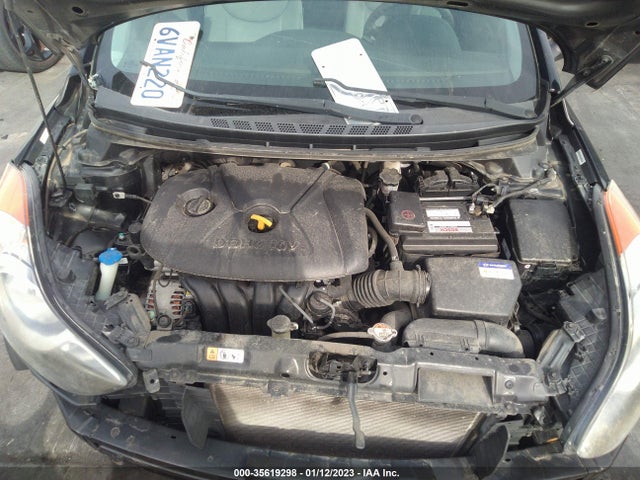 2012 HYUNDAI ELANTRA GLS PZEV VIN: KMHDH4AE0CU334355