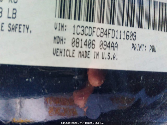 Dodge Dart Limited 2015 1C3CDFCB4FD111609 Image 9