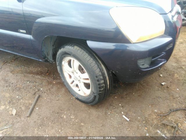 KNDJE723267249955 KIA Sportage Lx/ex