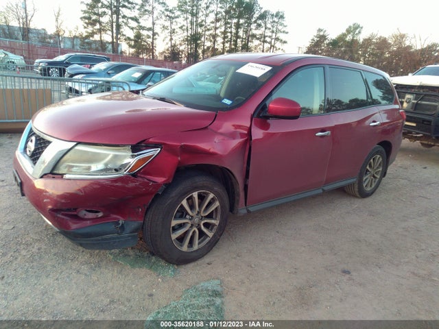 2014 NISSAN PATHFINDER S VIN: 5N1AR2MN9EC677349