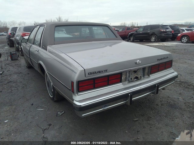 1987 CHEVROLET CAPRICE CLASSIC BROUGHAM VIN: 1G1BU51H2HX163579