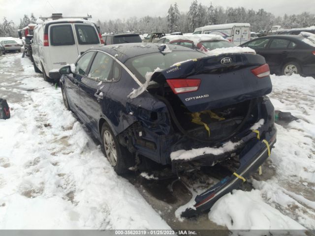 5XXGT4L31JG219195 KIA Optima Lx