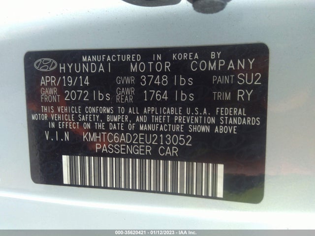 Hyundai Veloster Flex 2014 KMHTC6AD2EU213052 Image 10