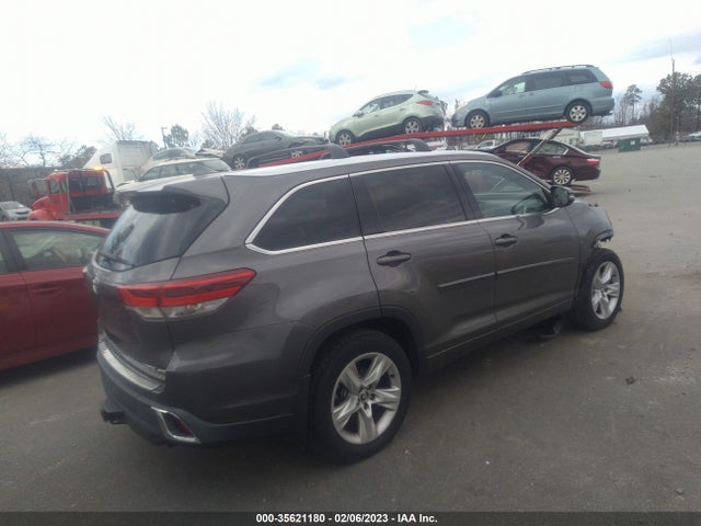 Toyota Highlander Limited 2017 5TDDZRFH8HS371800 Image 4