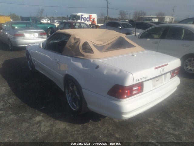 2002 MERCEDES-BENZ SL CLASS VIN: WDBFA68F82F200884
