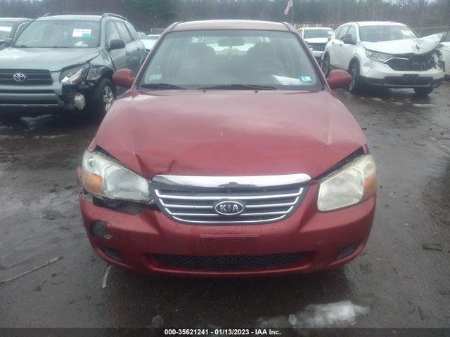 2008 KIA SPECTRA EX VIN: KNAFE122485535604