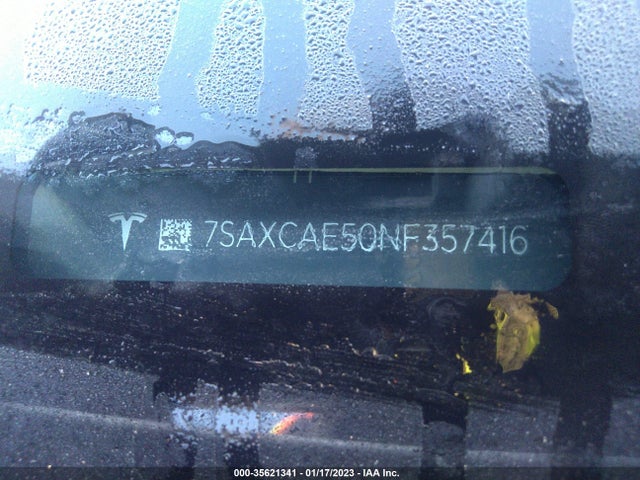 Tesla MODEL X 2022 7SAXCAE50NF357416 Image 10