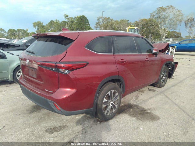 2021 Toyota Highlander, VIN: 5TDGZRBH2MS552792