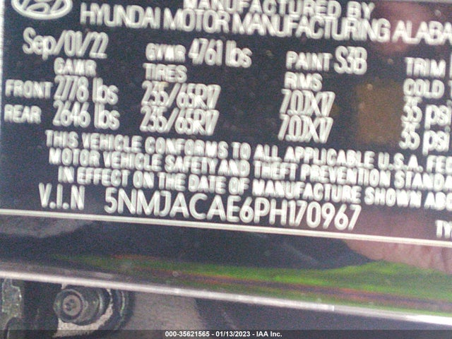 Hyundai TUCSON SE 2023 5NMJACAE6PH170967 Image 10