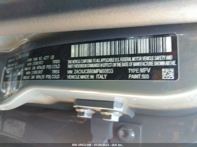 Jeep Renegade Latitude 2021 ZACNJCBB0MPM80833 Image 9