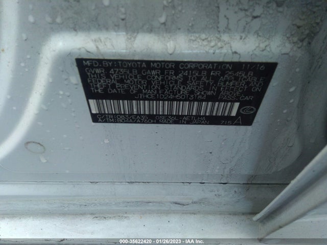 JTHCE1D24H5013184 Lexus Is Is 350