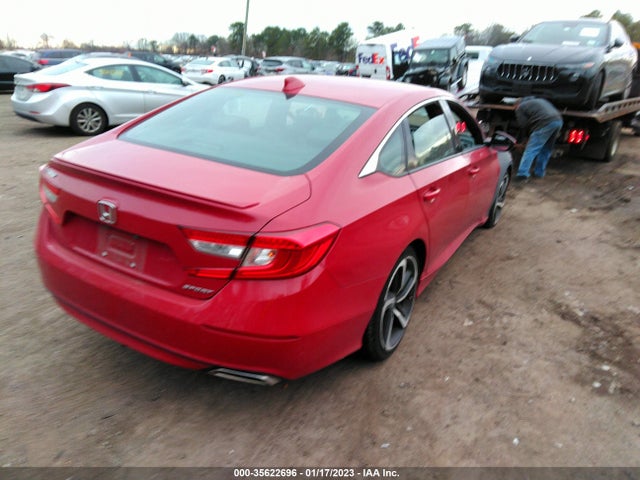 2018 HONDA ACCORD SEDAN SPORT 1.5T VIN: 1HGCV1F38JA221669