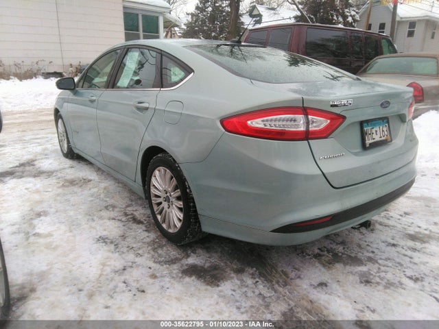 2013 FORD FUSION SE HYBRID VIN: 3FA6P0LU1DR156919