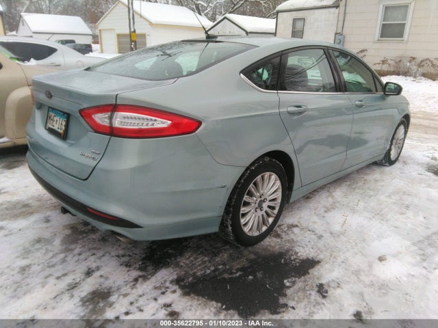 2013 FORD FUSION SE HYBRID VIN: 3FA6P0LU1DR156919