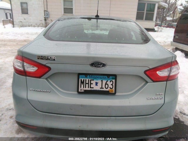 2013 FORD FUSION SE HYBRID VIN: 3FA6P0LU1DR156919