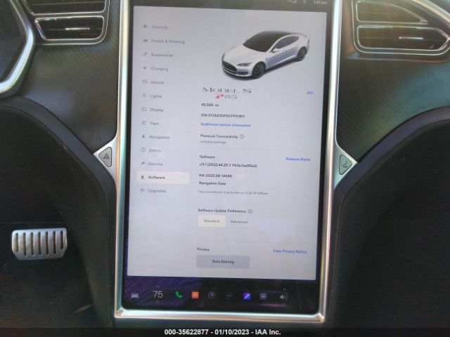 5YJSA1DP0CFP01811 Tesla MODEL S