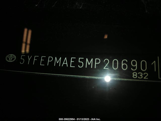 2021 Toyota Corolla, VIN: 5YFEPMAE5MP206901