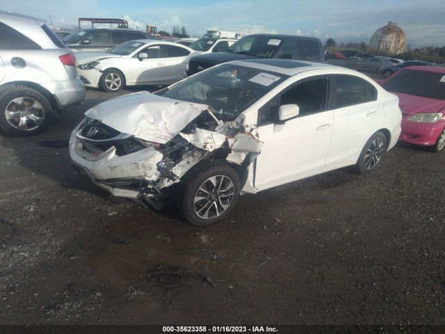 Honda Civic Sedan Ex 2014 19XFB2F87EE254395 Image 2