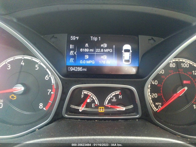2016 FORD FOCUS ST VIN: 1FADP3L91GL216091
