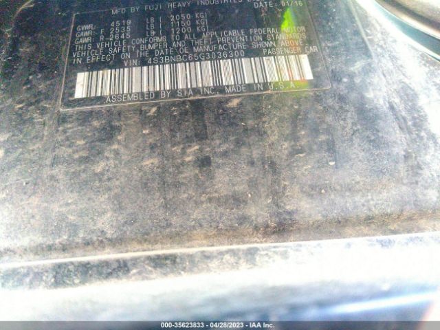 4S3BNBC65G3036300 Subaru Legacy 2.5i Premium