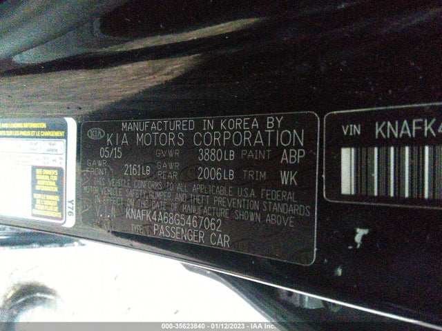 KIA FORTE LX 2016 KNAFK4A68G5467062 Image 9
