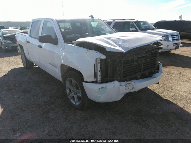 2018 CHEVROLET SILVERADO 1500 CUSTOM VIN: 3GCPCPEC5JG281422