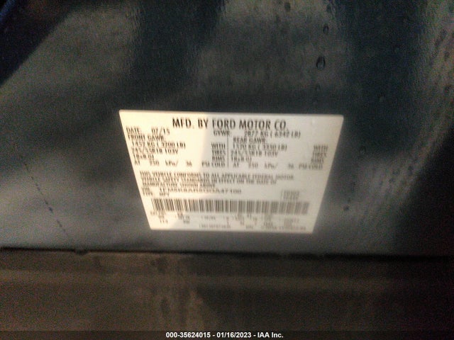Ford UTILITY POLICE 2016 1FM5K8AR5GGA47100 Image 10