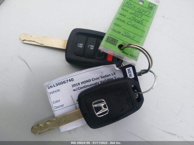 Honda Civic Sedan Lx 2019 2HGFC2F61KH588869 Image 11