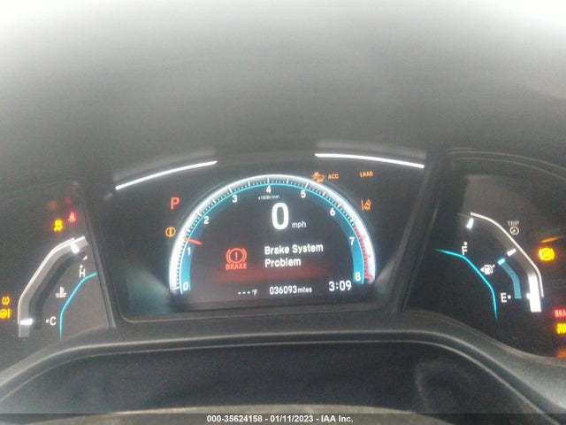 Honda Civic Sedan Lx 2019 2HGFC2F61KH588869 Image 7