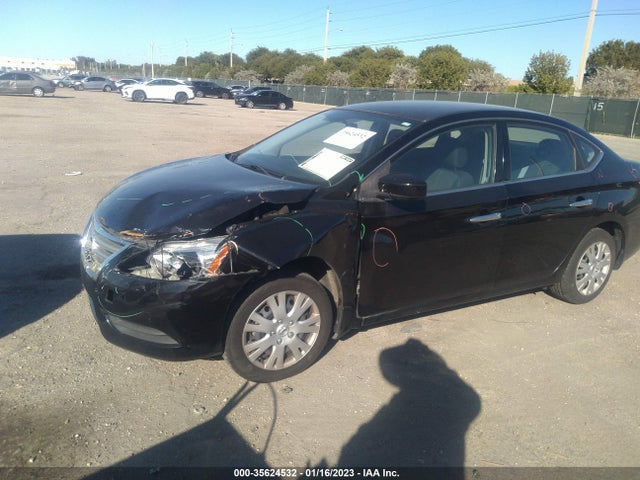 2014 NISSAN SENTRA SV VIN: 3N1AB7AP7EL675389
