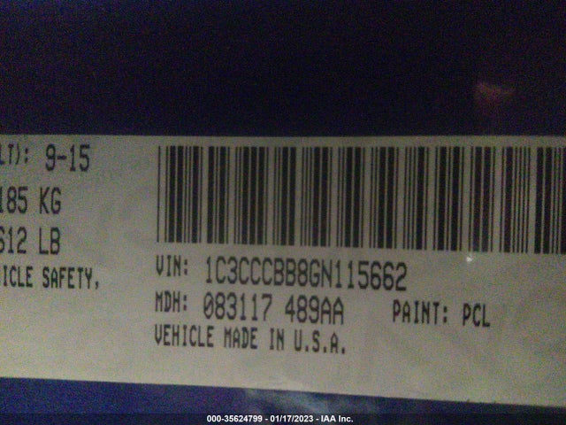 Chrysler 200 S 2016 1C3CCCBB8GN115662 Image 10