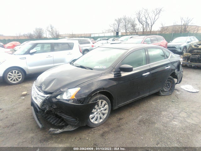 2014 NISSAN SENTRA S VIN: 3N1AB7AP8EY203110
