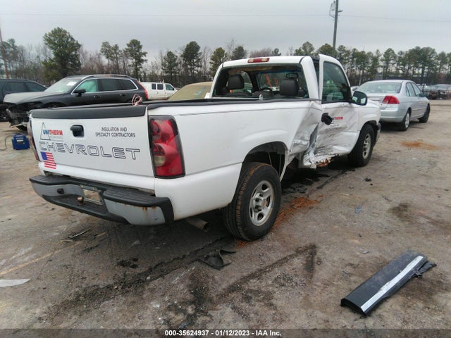 2004 CHEVROLET SILVERADO 1500 WORK TRUCK VIN: 1GCEC14X84Z244863