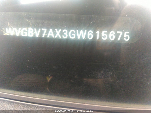 WVGBV7AX3GW615675 Volkswagen Tiguan R-line