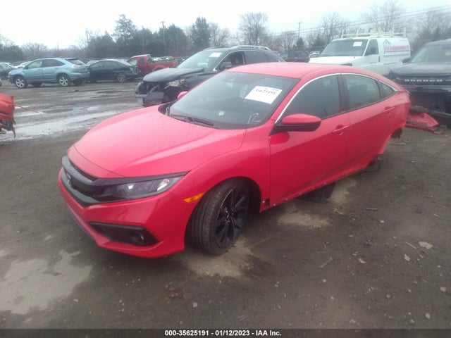 2020 HONDA CIVIC SEDAN SPORT VIN: 2HGFC2F8XLH537583