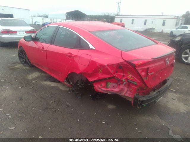 2020 HONDA CIVIC SEDAN SPORT VIN: 2HGFC2F8XLH537583
