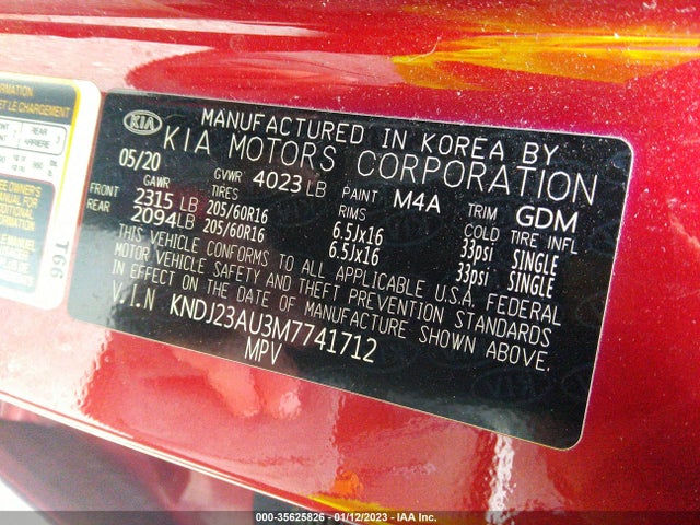 KIA SOUL S 2021 KNDJ23AU3M7741712 Image 9