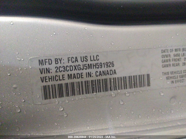 Dodge Charger Scat Pack 2021 2C3CDXGJ5MH591926 Image 9