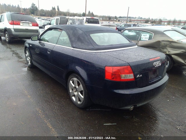 WAUDT48H34K015867 Audi A4 3.0l