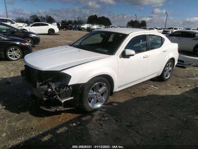 2011 DODGE AVENGER LUX VIN: 1B3BD2FB4BN587148