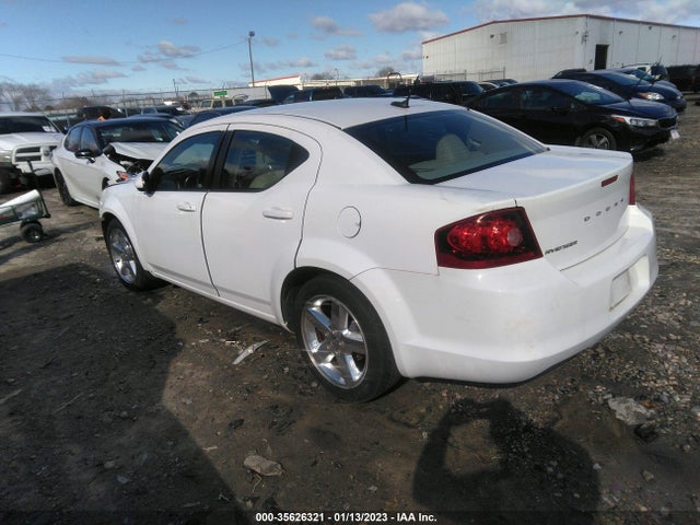 2011 DODGE AVENGER LUX VIN: 1B3BD2FB4BN587148
