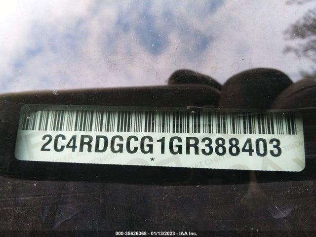 Dodge Grand Caravan 2016 2C4RDGCG1GR388403 Image 10