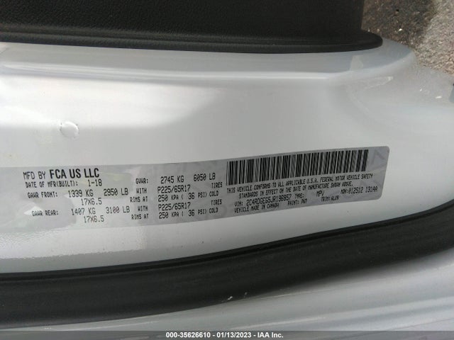 Dodge Grand Caravan Gt 2018 2C4RDGEG5JR196857 Image 9