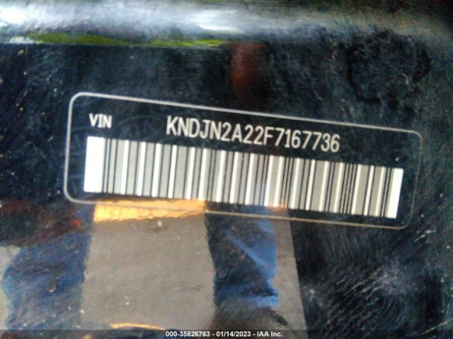 KNDJN2A22F7167736 KIA Soul Base