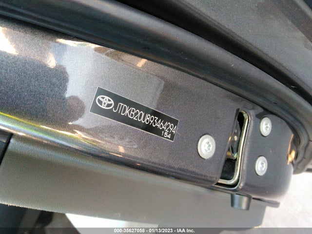 2009 TOYOTA PRIUS VIN: JTDKB20U893464294
