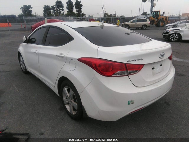 2013 HYUNDAI ELANTRA GLS PZEV VIN: 5NPDH4AE1DH428356