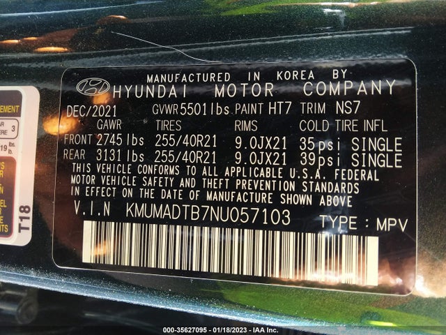 Genesis Gv70 2.5t 2022 KMUMADTB7NU057103 Image 10